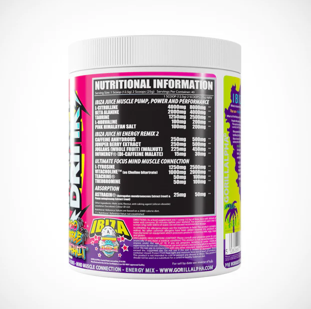 Gorillalpha Ibiza Juice 'OG' Remix 2 500g